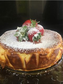 Una foto de Tarta de queso estilo “La Viña” espectacular 😍