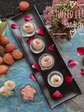 Stuffed Litchi Sandesh