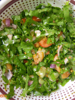 A picture of Kwadon salad.