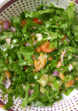 A picture of Kwadon salad.