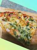 Pizza din broccoli și kaizer!!!