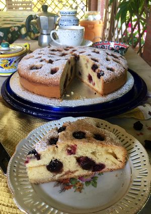 Foto di Torta ai mirtilli