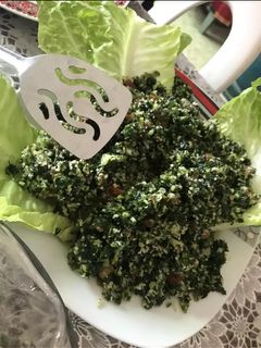 صورة لوصفة تبولة