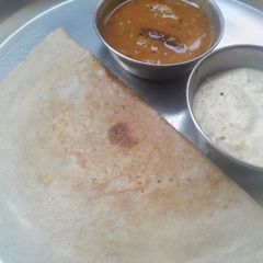 A picture of Pearl millet dosa.