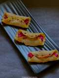 Beetroot Shrikhand in Malpua