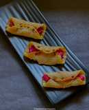 Beetroot Shrikhand in Malpua