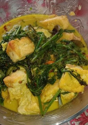 Foto resep Lodeh pakis dan tahu