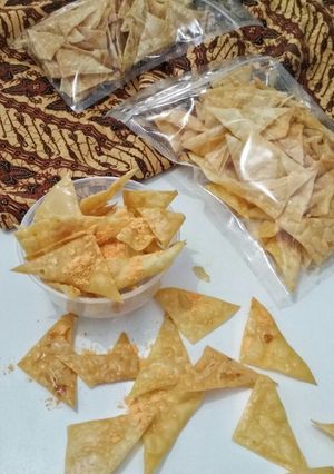 Foto resep Kulit Pangsit Keju