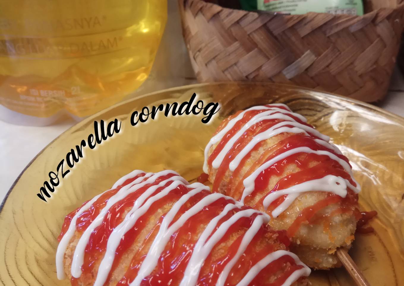 Mozarella corndog