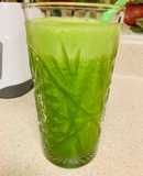 Batido quema grasa. de perejil aloe Vera y nopal