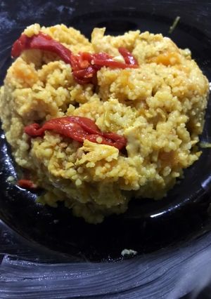Una foto de Cous - Cous con pollo