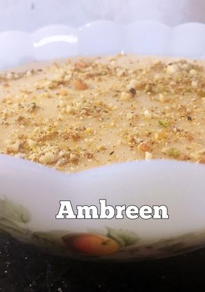 A picture of Firni Recipe 😊.