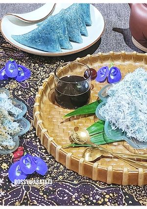 Foto resep Lupis Bunga Telang Pulen