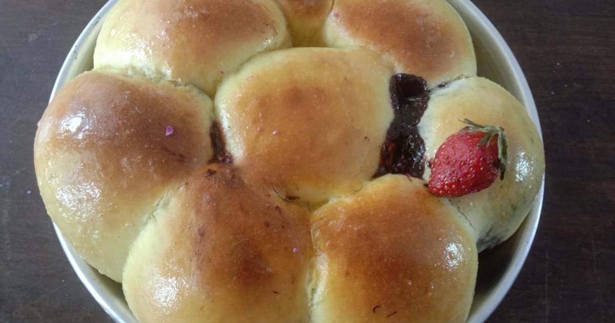 Resep 67. Roti Sobek Coklat metode KGB...lembut..enakk.. oleh Puji Mpn ...