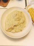 Garlic mashed potatoes