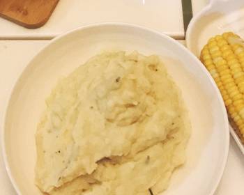 The New Way Make Recipe Garlic mashed potatoes Restaurant Style