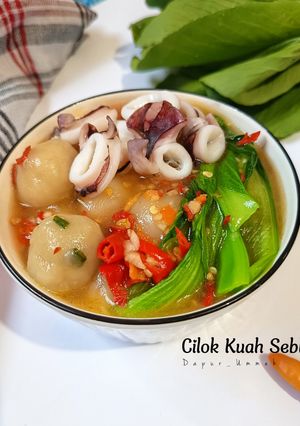Foto resep Cilok Kuah Seblak (Takaran Sendok)