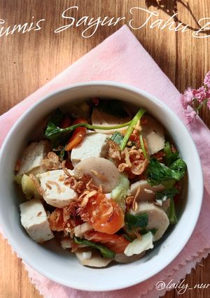 Foto resep Tumis Sayur Tahu Baso