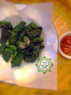 Hình của món Chả ốc lá lốt.