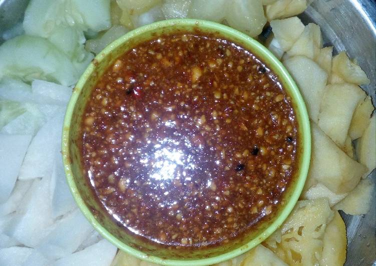 Rujak manis pedas