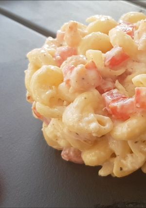 Une photo de Salade de pâtes de la mer