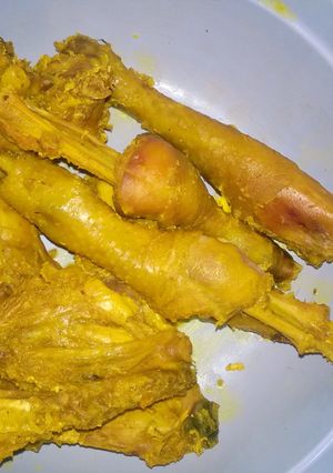 Foto resep Ayam kampung bumbu ungkep . praktis