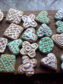 Una foto de Galletas de jengibre con glasé real