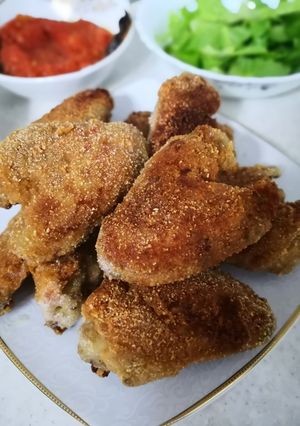 صورة لوصفة جنيحات مقلية(بروستد)