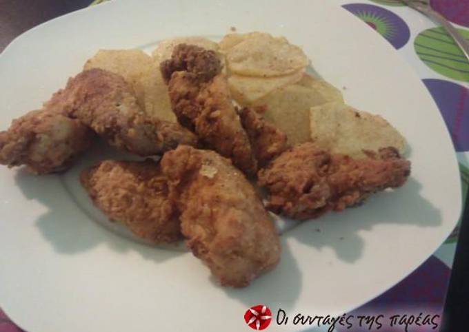 κύρια φωτογραφία συνταγής Southern fried chicken