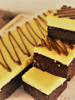 Foto resep Resep Brownie Bottom Cheesecake