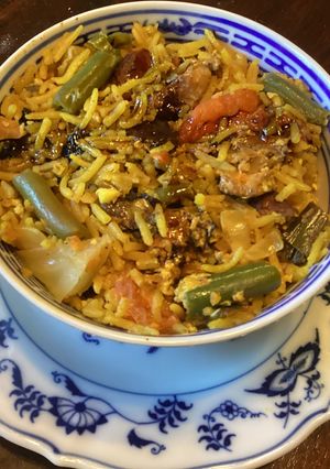 A picture of California Farm Classic Pork Fried Rice.