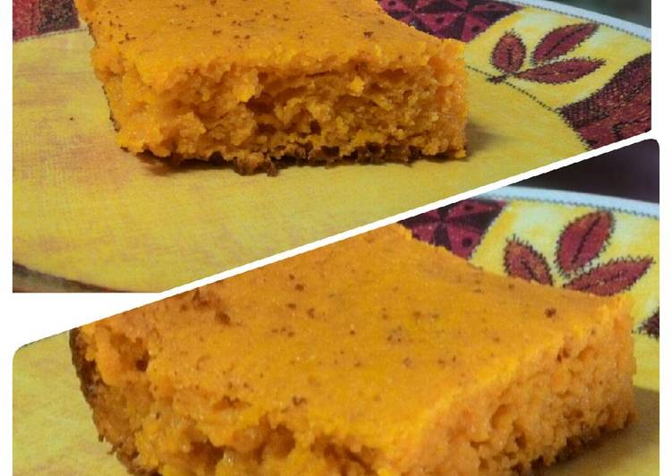 Bolo de cenoura sem glúten e sem lactose