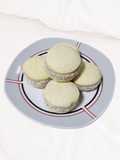 Alfajores de maicena veganos con dulce de coco 😍 :)