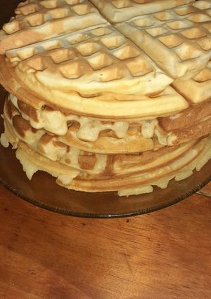 Una foto de Waffles