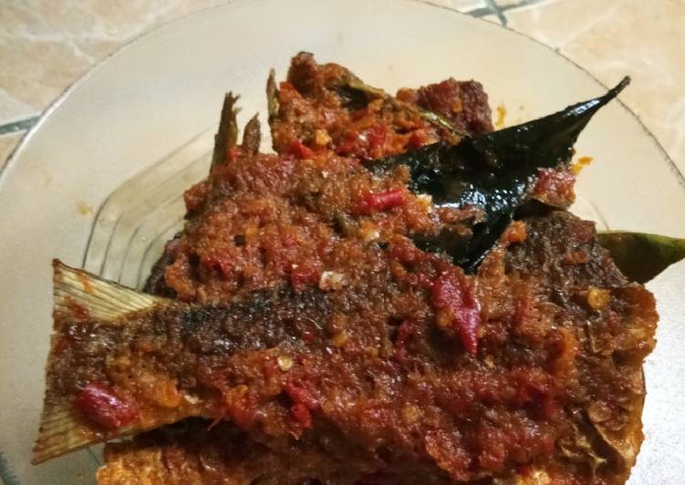 Bahan mengolah Bandeng bumbu Merah yang Bikin Ngiler