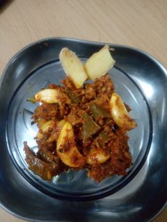 अदरक, लहसुन व मिर्च का अचार रेसिपी मुख्य फोटो