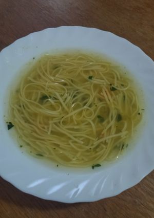 O poză a rețetei Supă de legume.