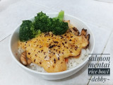 Salmon Mentai Rice Bowl