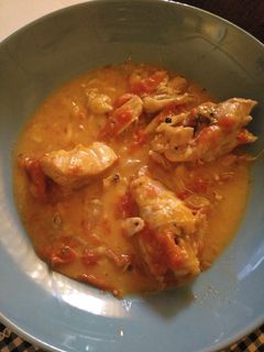 Una foto de Pollo rustido