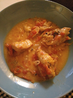 Una foto de Pollo rustido