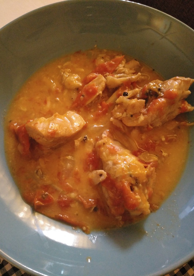 Una foto de Pollo rustido
