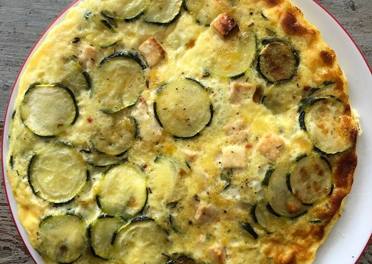 Comment Préparer Les Clafoutis courgettes et fêta