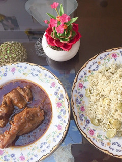 عکسی از دستور باقالی پلو با گوشت (ماهیچه)
