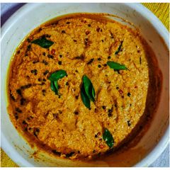 A picture of Peanut chutney.
