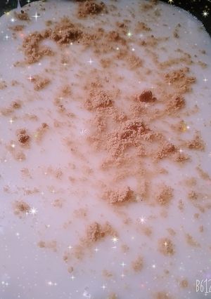 صورة لوصفة مهلبيه بسكوت على طريقتي 😋😋🍽