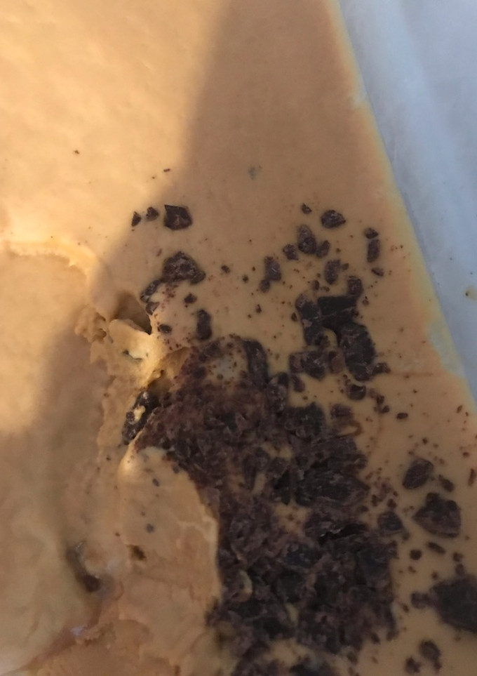 Una foto de Helado de dulce de leche