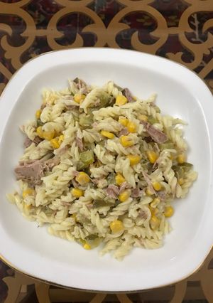 عکسی از دستور سالاد ماکارونی ۱۰ دقیقه ای 🎈