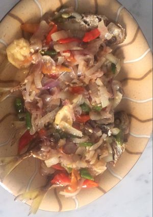 Foto resep Ikan goreng sambel mata
