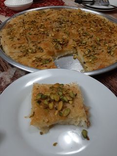 صورة لوصفة كلاج بالجبنة والجوز