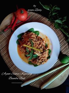 Foto resep Ayam Suwir Kemangi Bumbu Bali